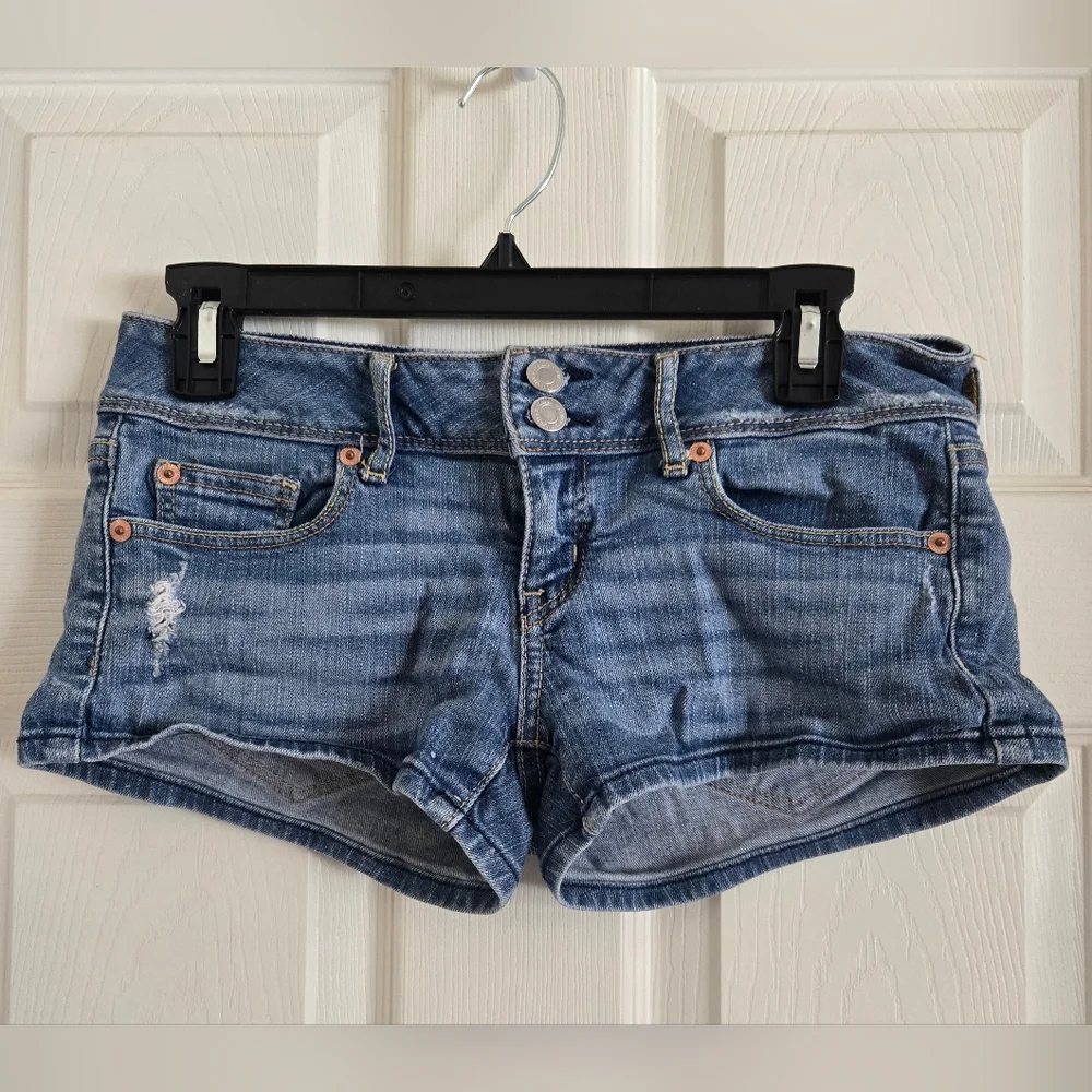 American Eagle Outfitters Blue Jean Shorts Authentic Y2K Vintage